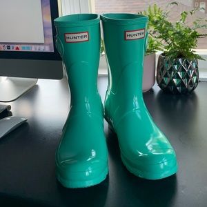 Hunter short rain boots NWOT